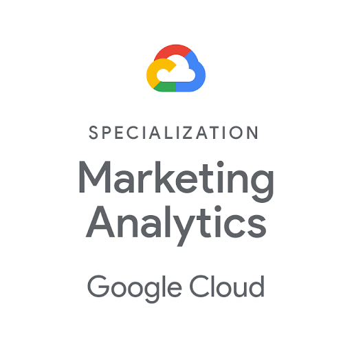 Google Cloud Marketing Analytics Services Specialization badge